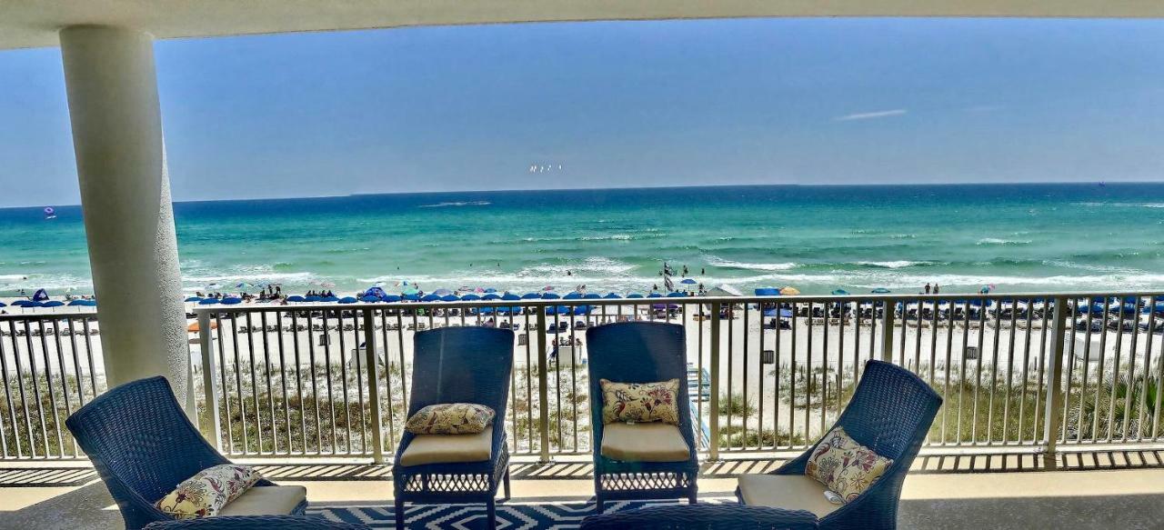 Barefoot Bliss - Beachfront Condo - Sleeps 12 巴拿马城 外观 照片