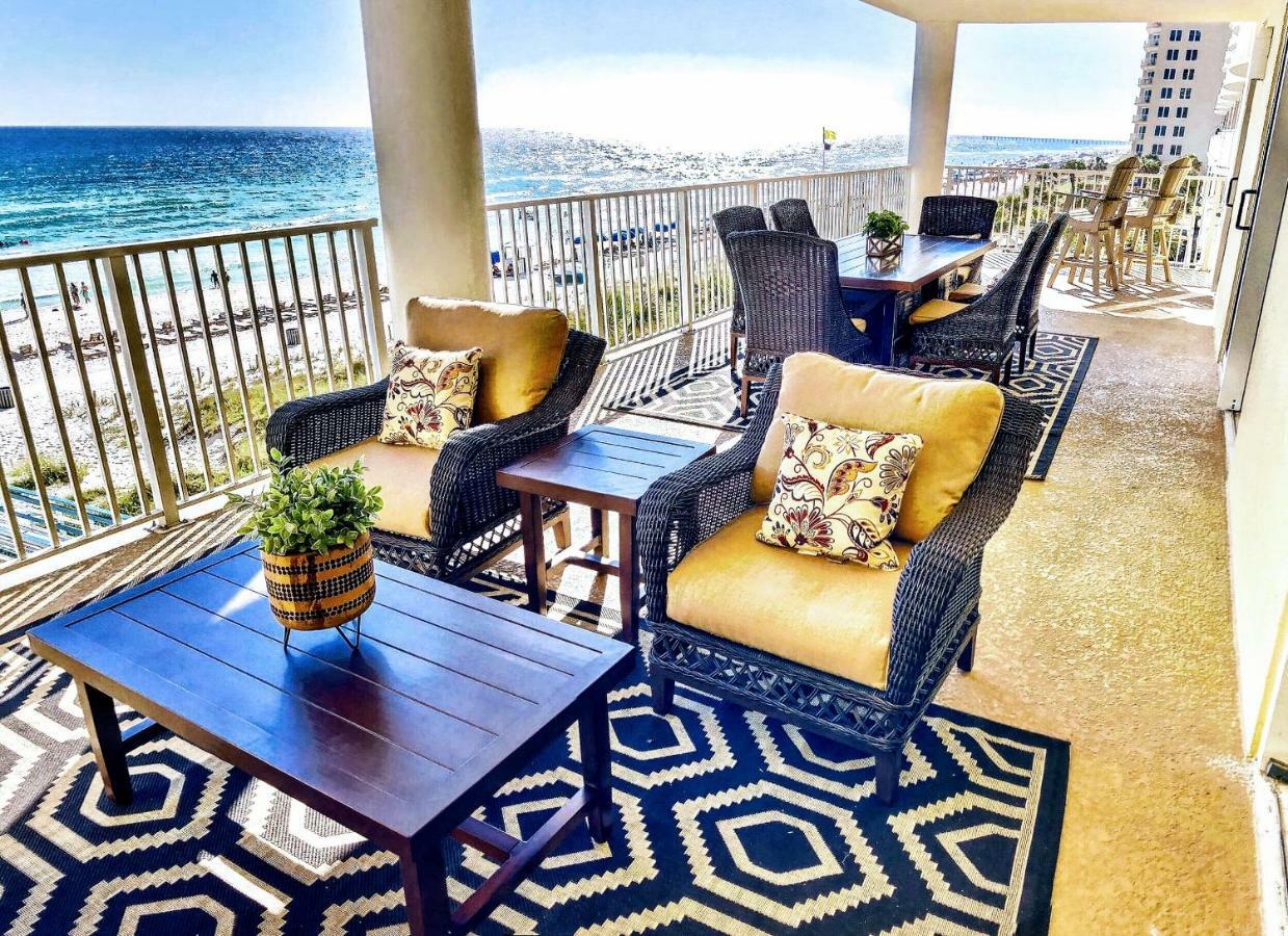 Barefoot Bliss - Beachfront Condo - Sleeps 12 巴拿马城 外观 照片