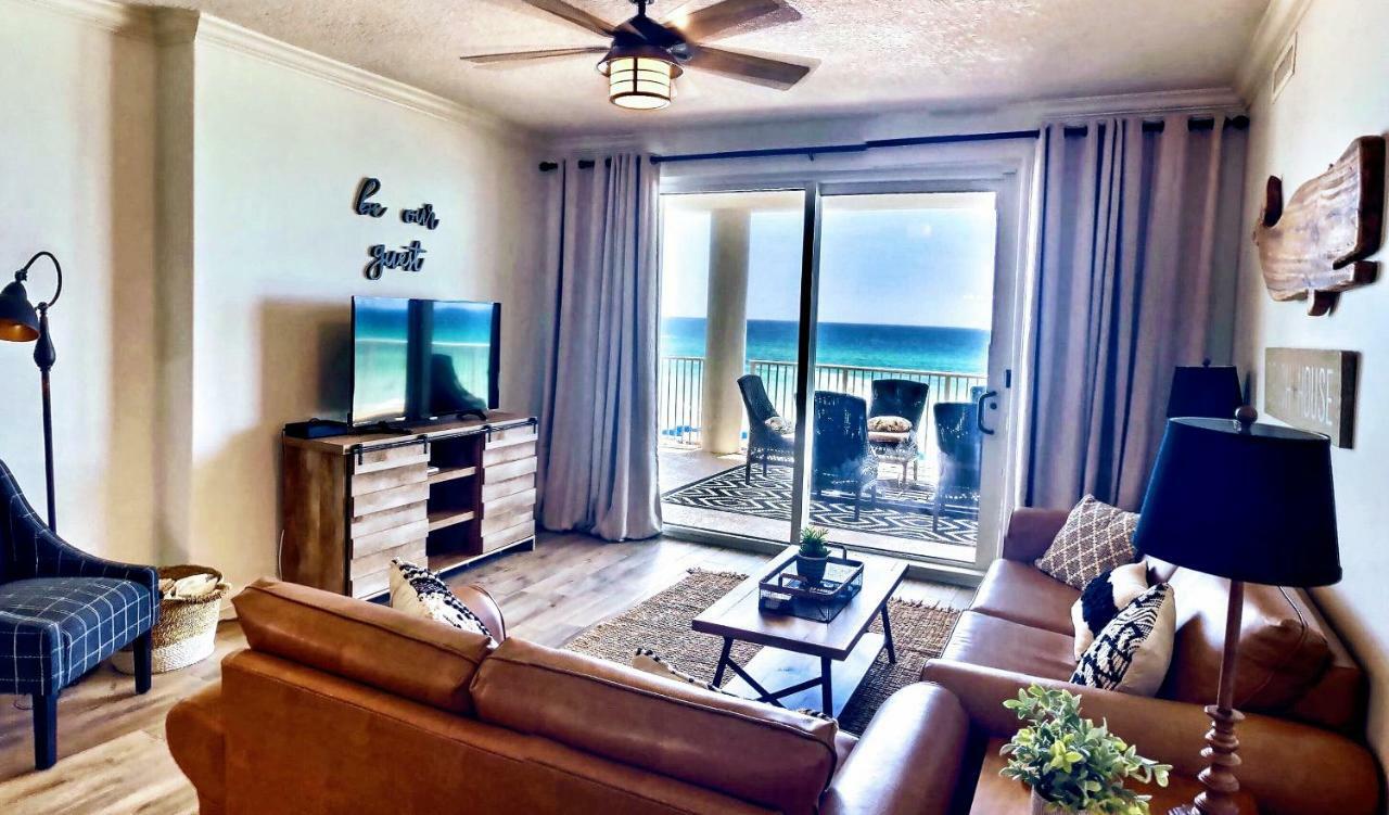 Barefoot Bliss - Beachfront Condo - Sleeps 12 巴拿马城 外观 照片