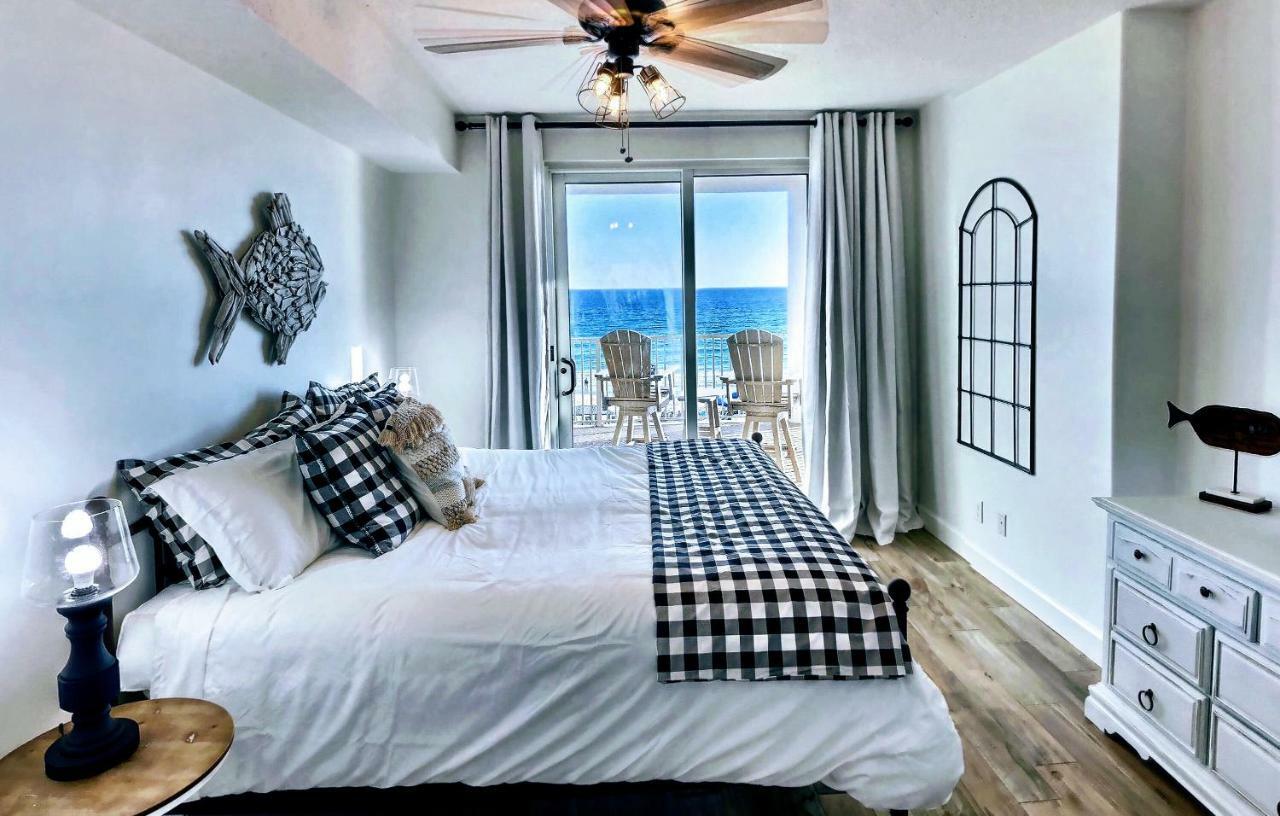 Barefoot Bliss - Beachfront Condo - Sleeps 12 巴拿马城 外观 照片