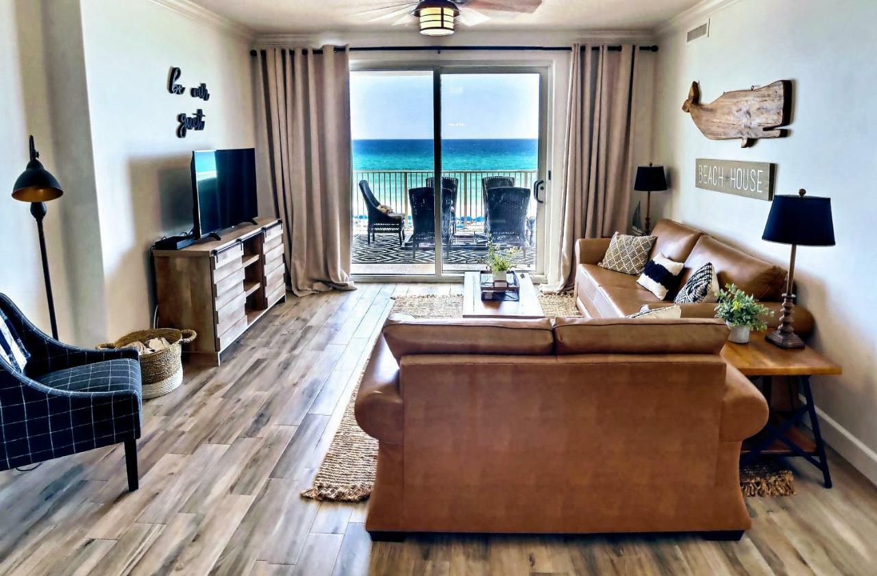 Barefoot Bliss - Beachfront Condo - Sleeps 12 巴拿马城 外观 照片