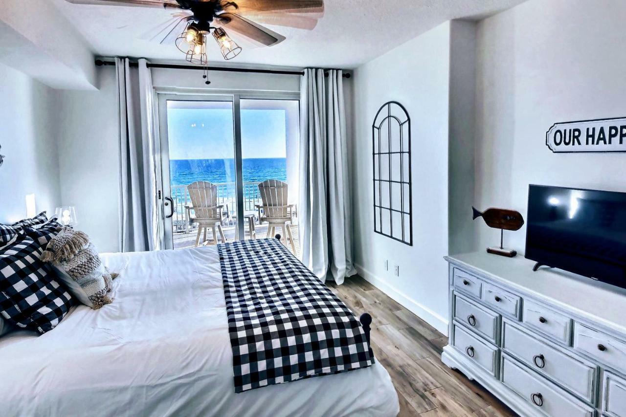 Barefoot Bliss - Beachfront Condo - Sleeps 12 巴拿马城 外观 照片