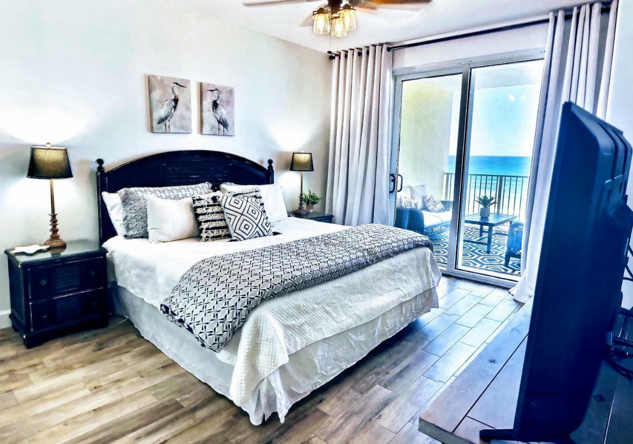 Barefoot Bliss - Beachfront Condo - Sleeps 12 巴拿马城 外观 照片