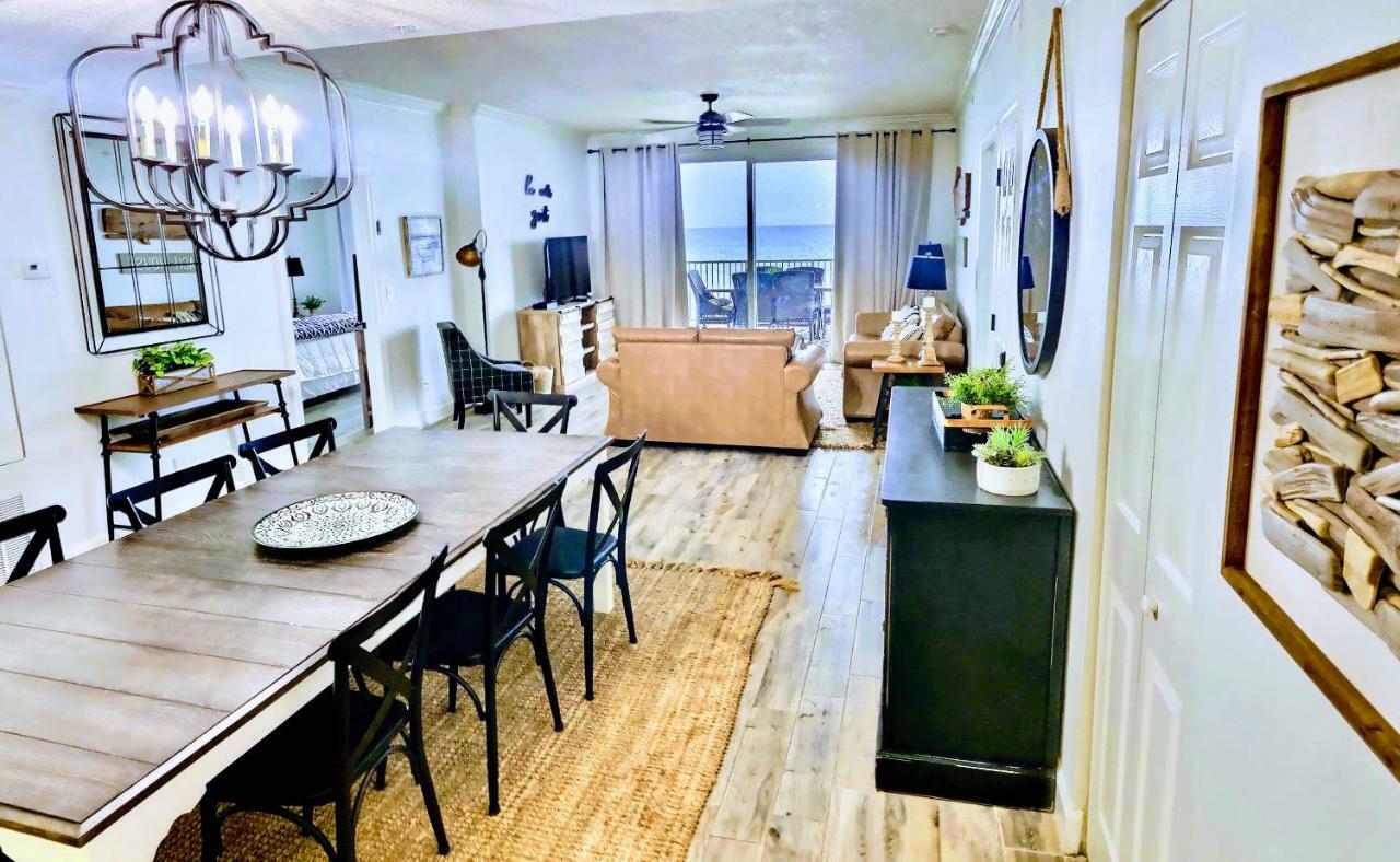 Barefoot Bliss - Beachfront Condo - Sleeps 12 巴拿马城 外观 照片