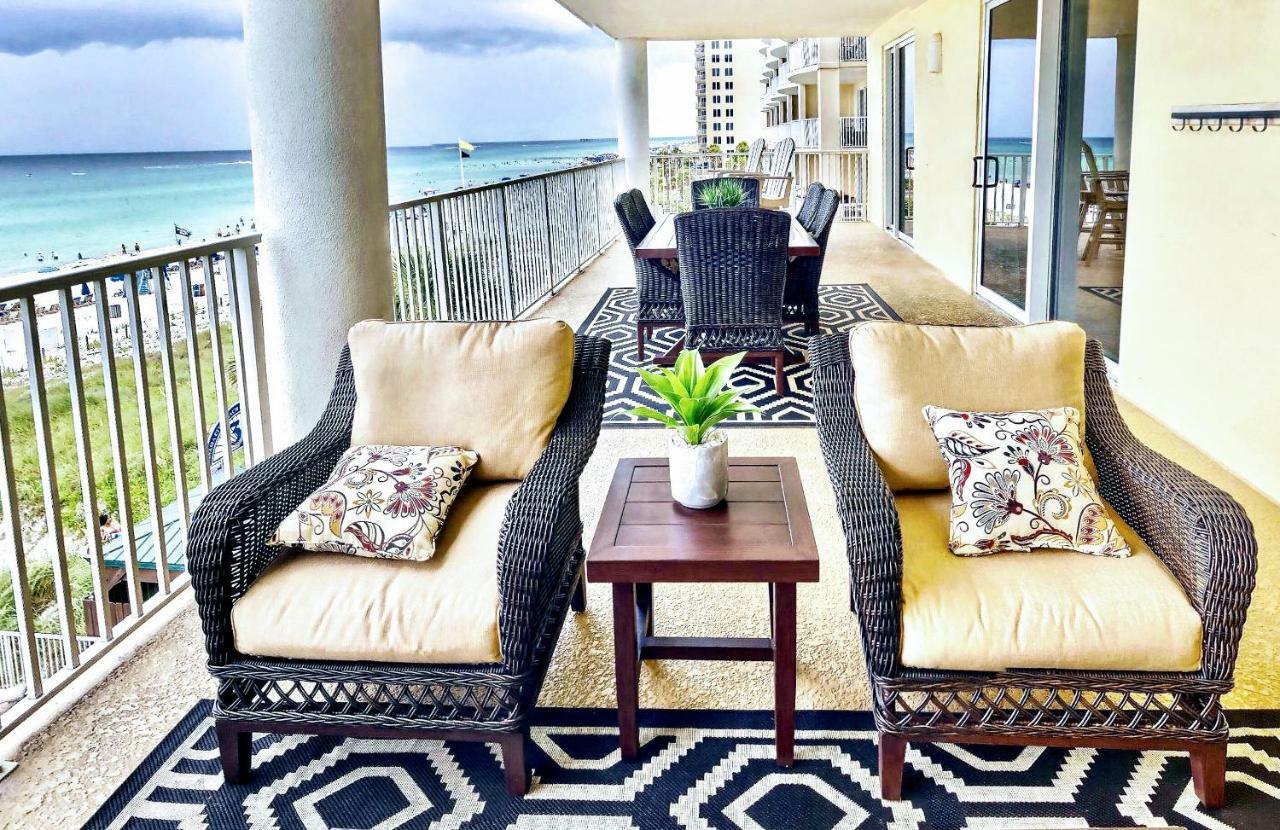 Barefoot Bliss - Beachfront Condo - Sleeps 12 巴拿马城 外观 照片