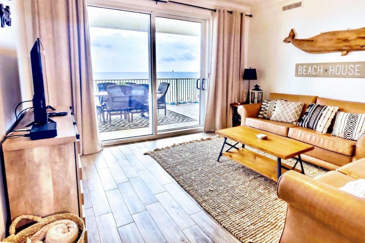 Barefoot Bliss - Beachfront Condo - Sleeps 12 巴拿马城 外观 照片