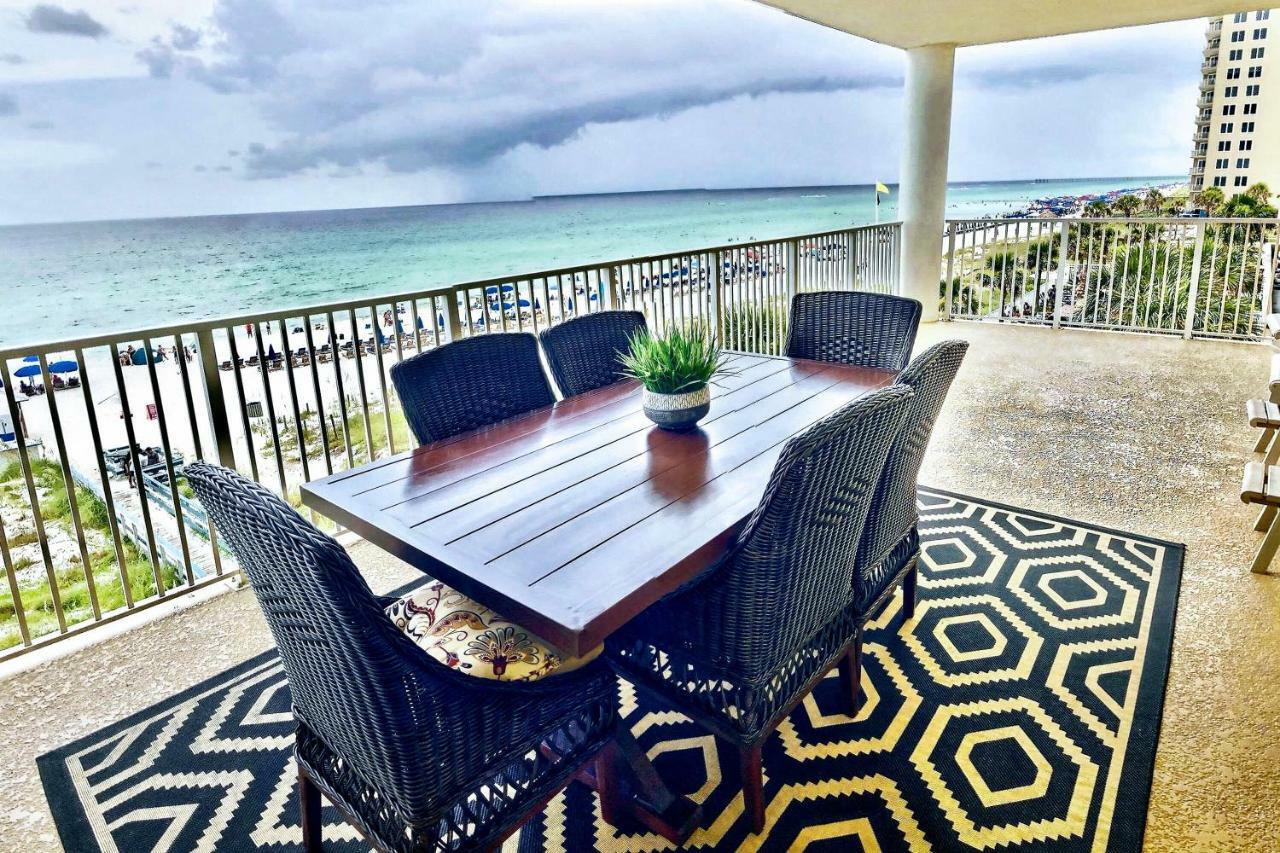 Barefoot Bliss - Beachfront Condo - Sleeps 12 巴拿马城 外观 照片