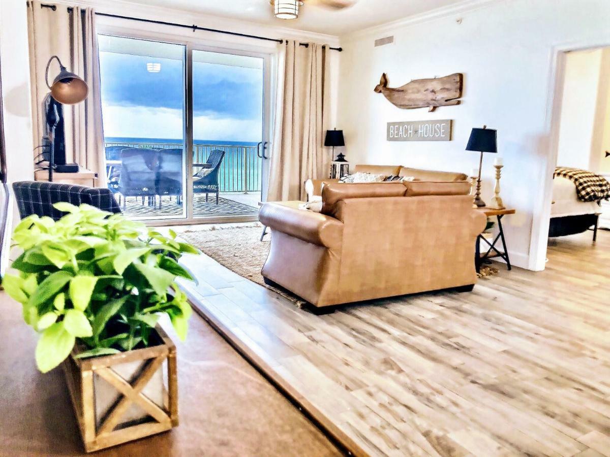 Barefoot Bliss - Beachfront Condo - Sleeps 12 巴拿马城 外观 照片